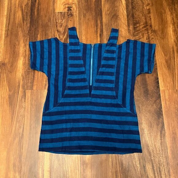 Soft Surroundings Sunset Tunic Linen Blend Top petite small - Picture 3 of 3